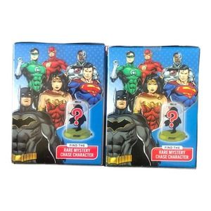 Lot of 2 Domez Collectable Minis - DC Comics Justice League-Series 1- UNOPENED